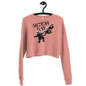 Space Kats! Krop Sweatshirt